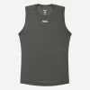 Base Layer Sleeveless Dark Grey