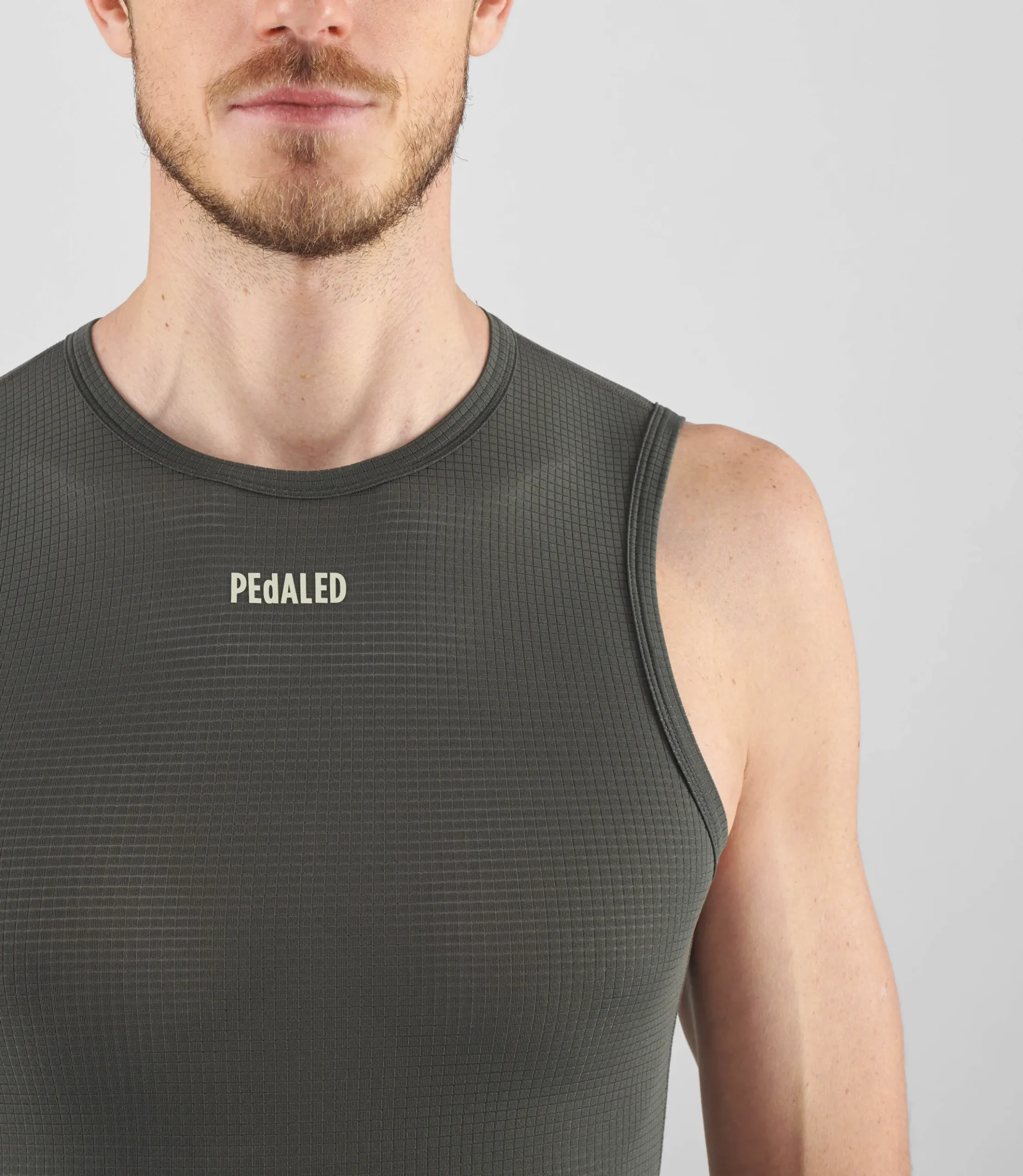 Base Layer Sleeveless Dark Grey