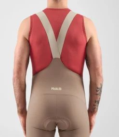 Base Layer Sleeveless Dark Red