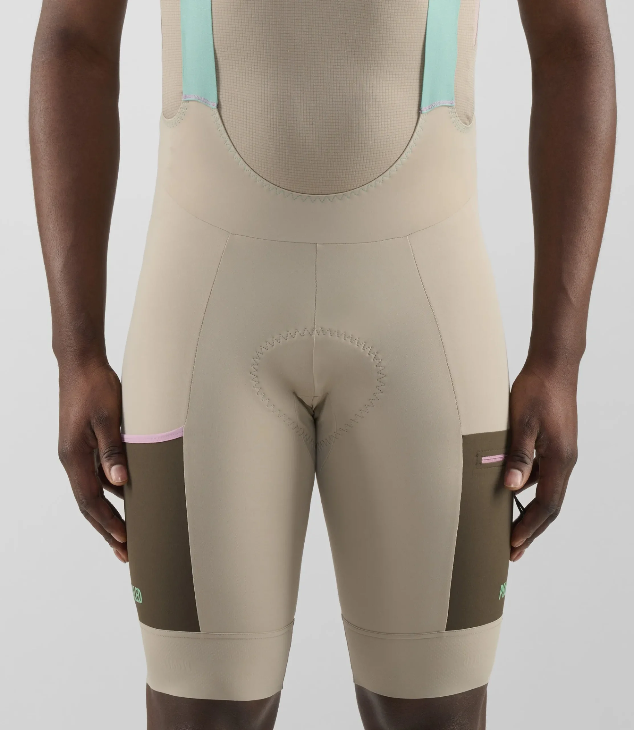 Bib Shorts Beige