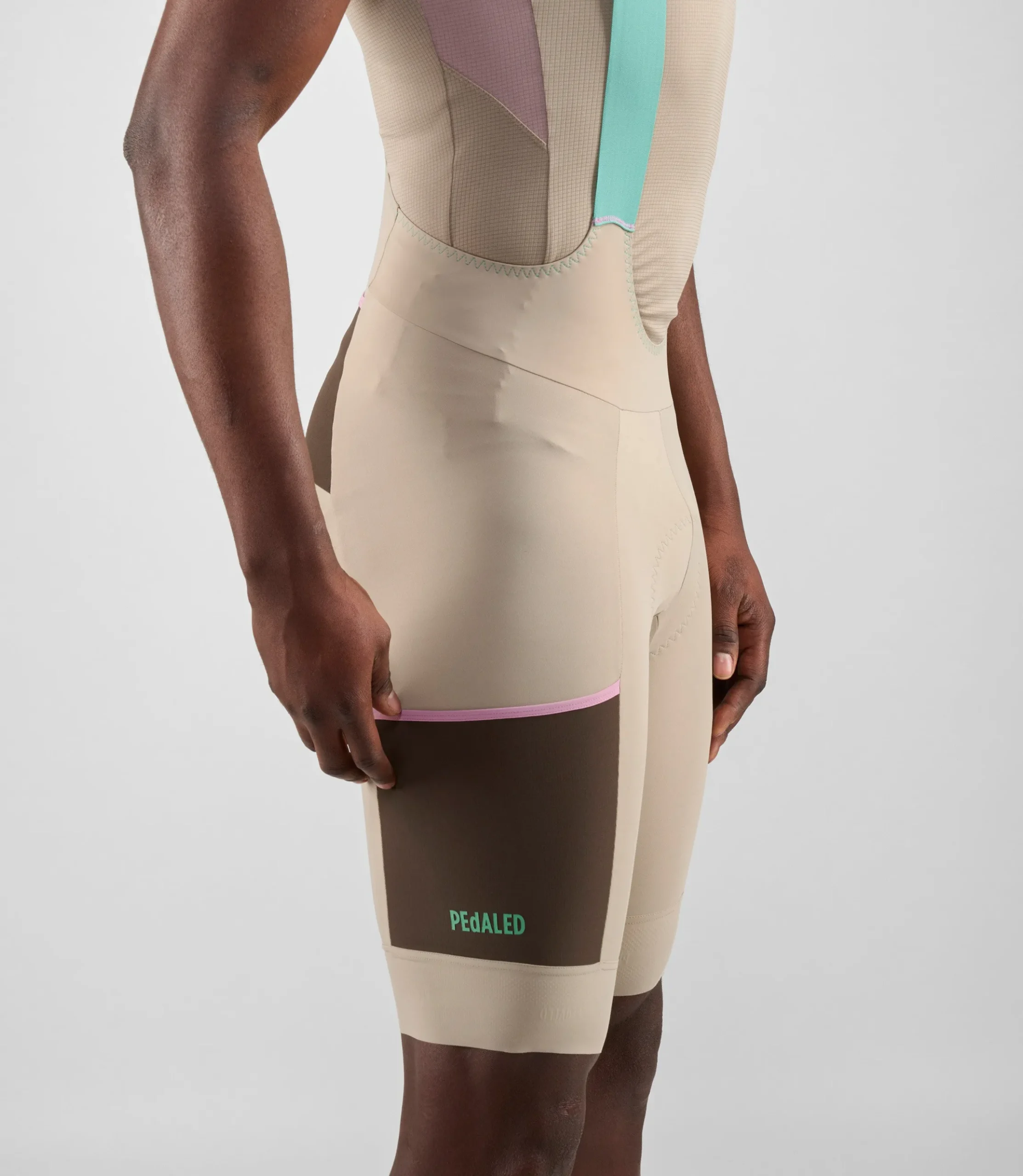 Bib Shorts Beige