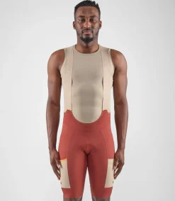Bib Shorts Dark Red