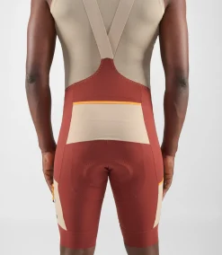Bib Shorts Dark Red