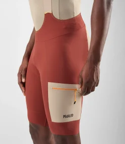 Bib Shorts Dark Red