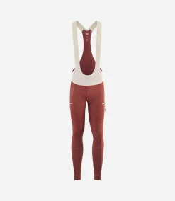 Cargo Bib Tights Dark Red