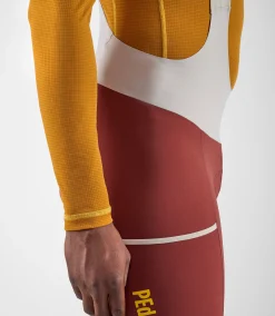 Cargo Bib Tights Dark Red