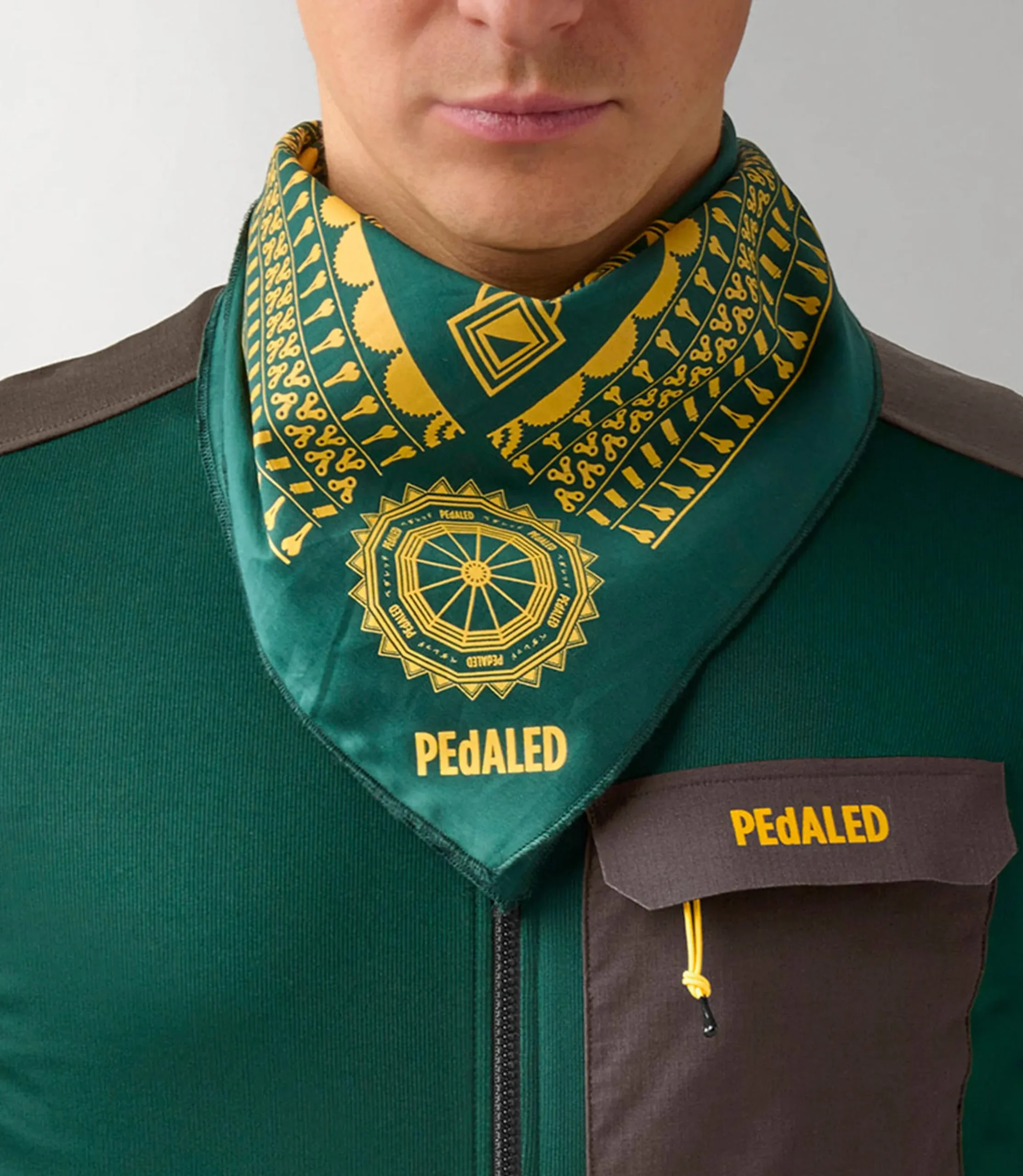 Cotton Bandana Green