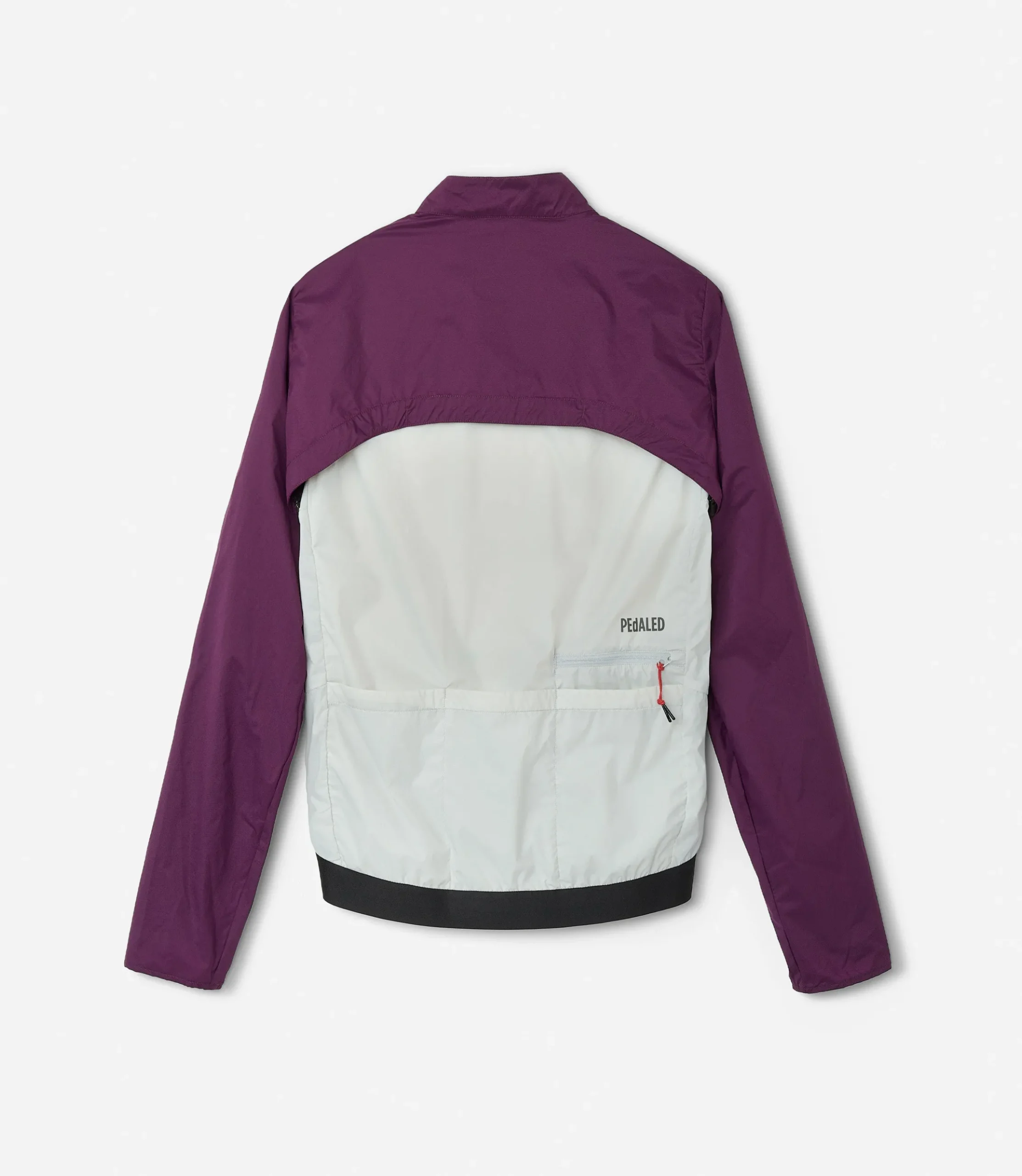 Detachable Sleeve Jacket Purple