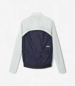 Detachable Sleeve Jacket Dark Navy