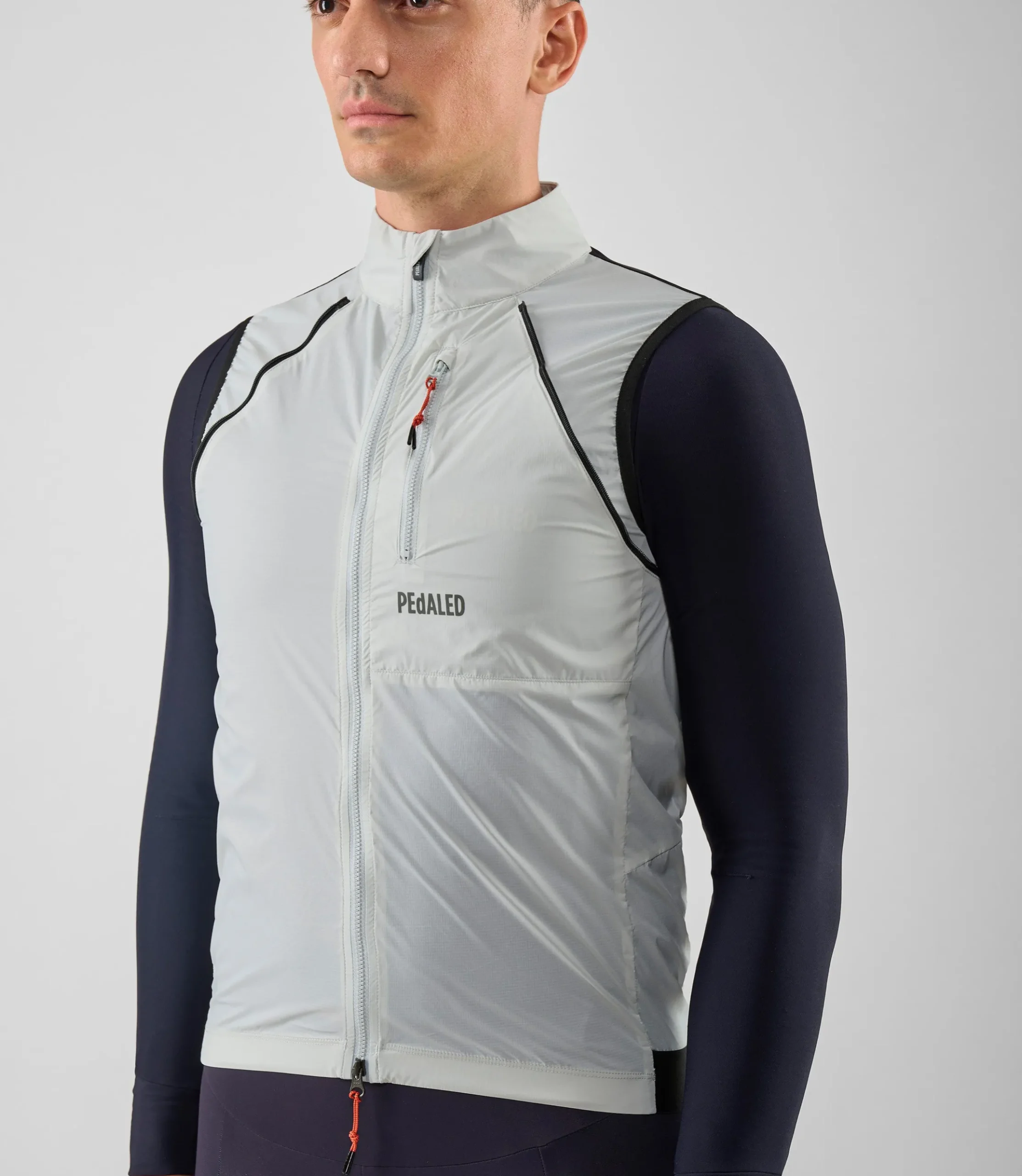 Detachable Sleeve Jacket Purple