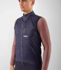 Detachable Sleeve Jacket Dark Navy