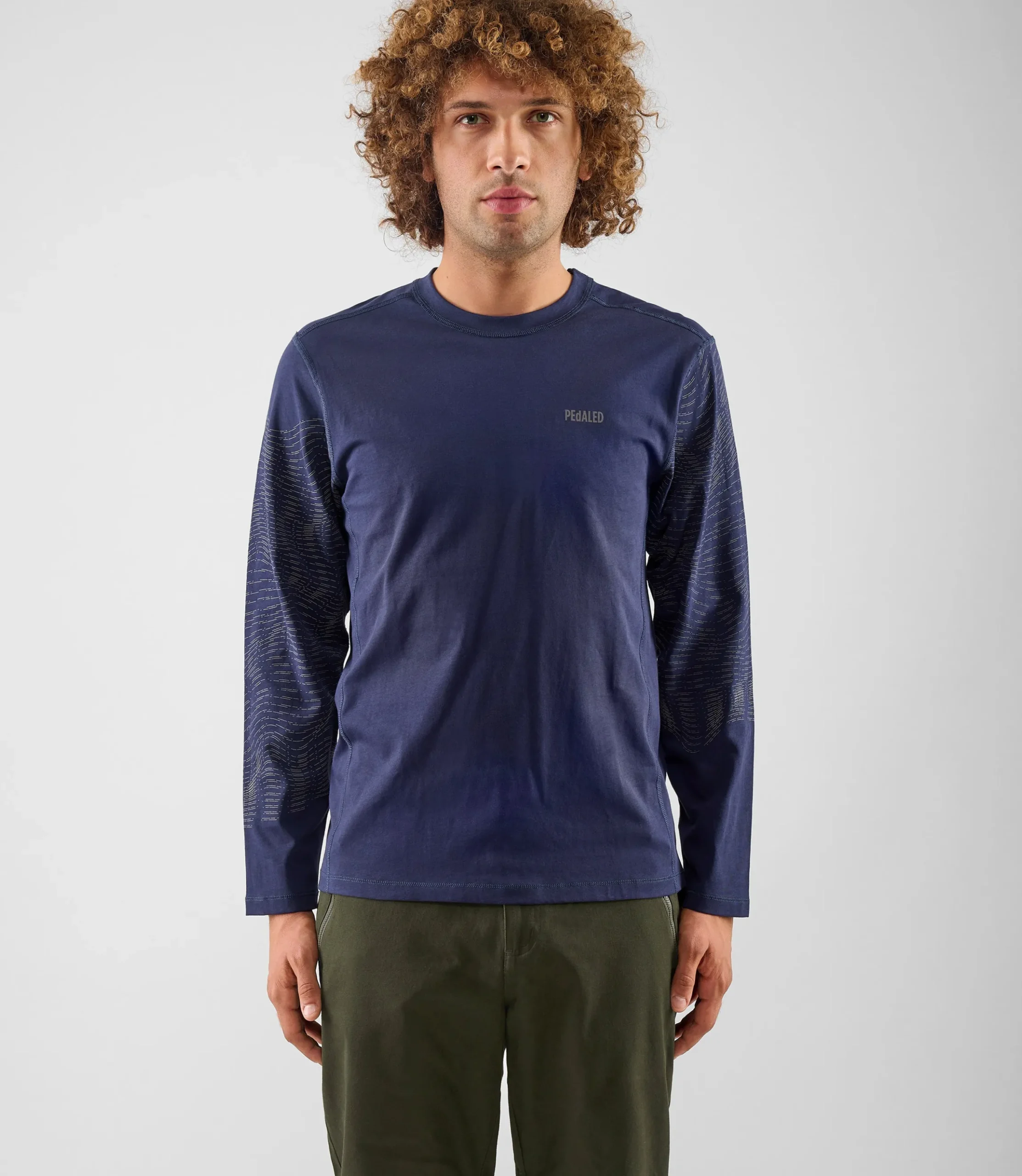 Double Face Longsleeve Tee Dark Navy