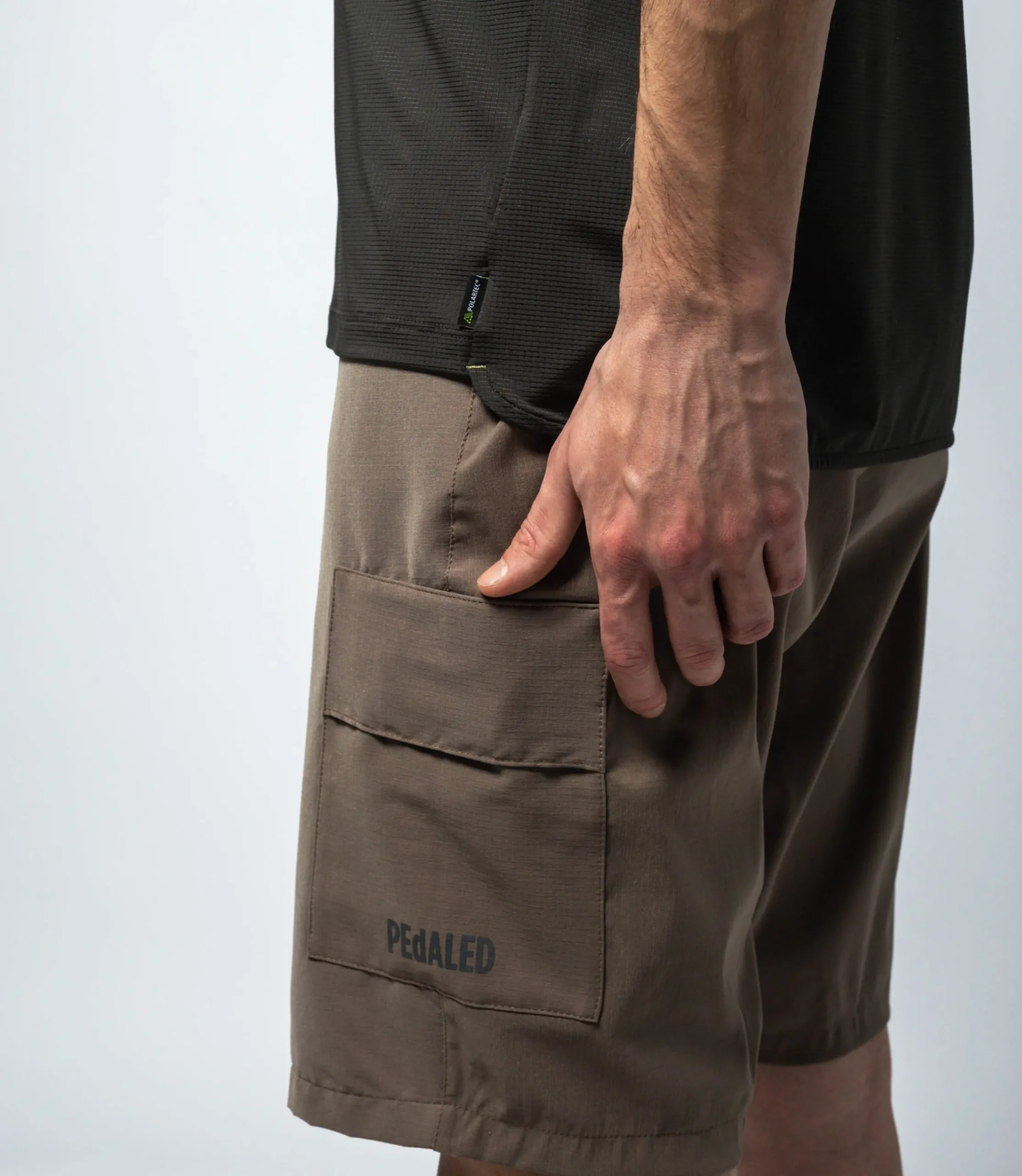Gravel Polartec® Tee Grey Ink