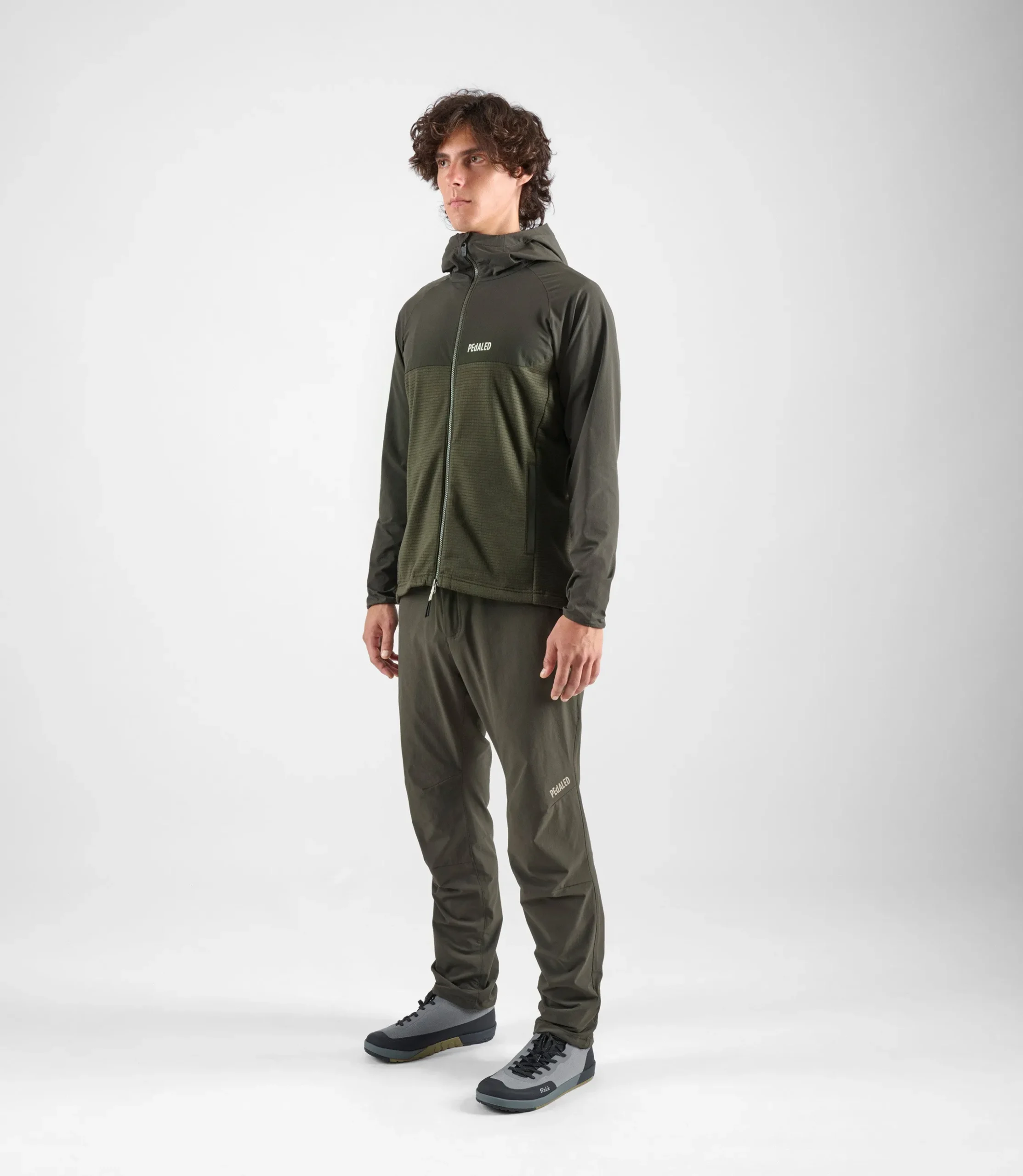 Hooded Jersey Dark Grey