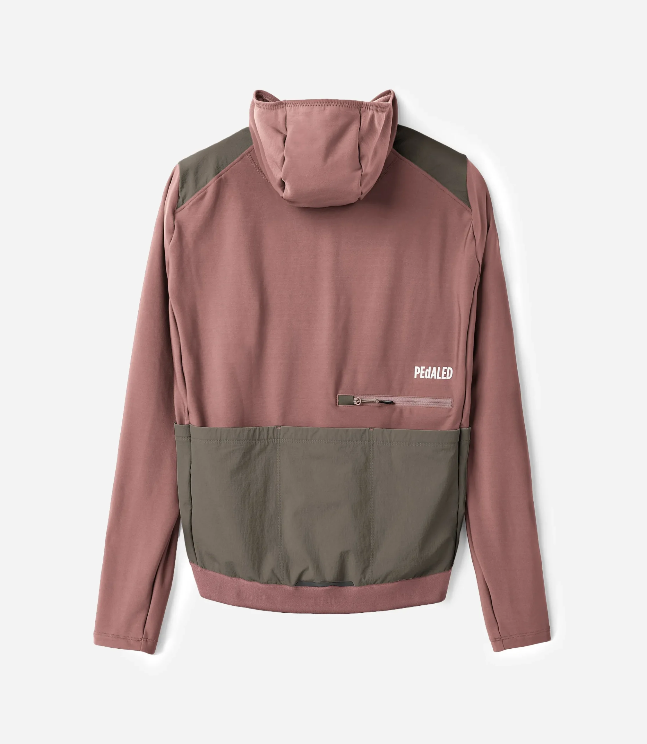 Hooded Jersey Dark Rose