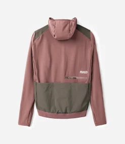 Hooded Jersey Dark Rose