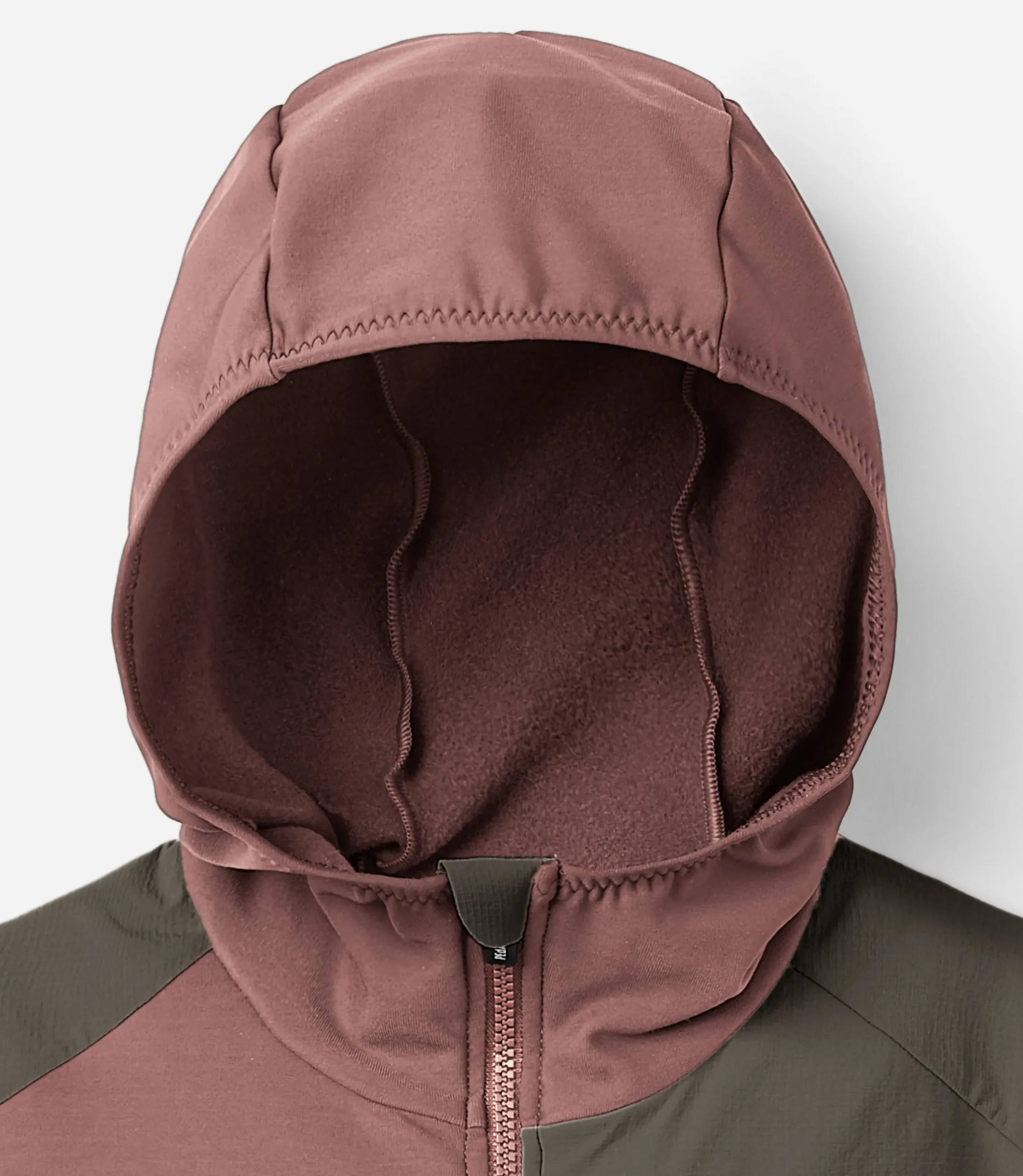 Hooded Jersey Dark Rose