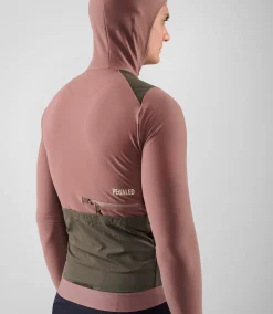 Hooded Jersey Dark Rose