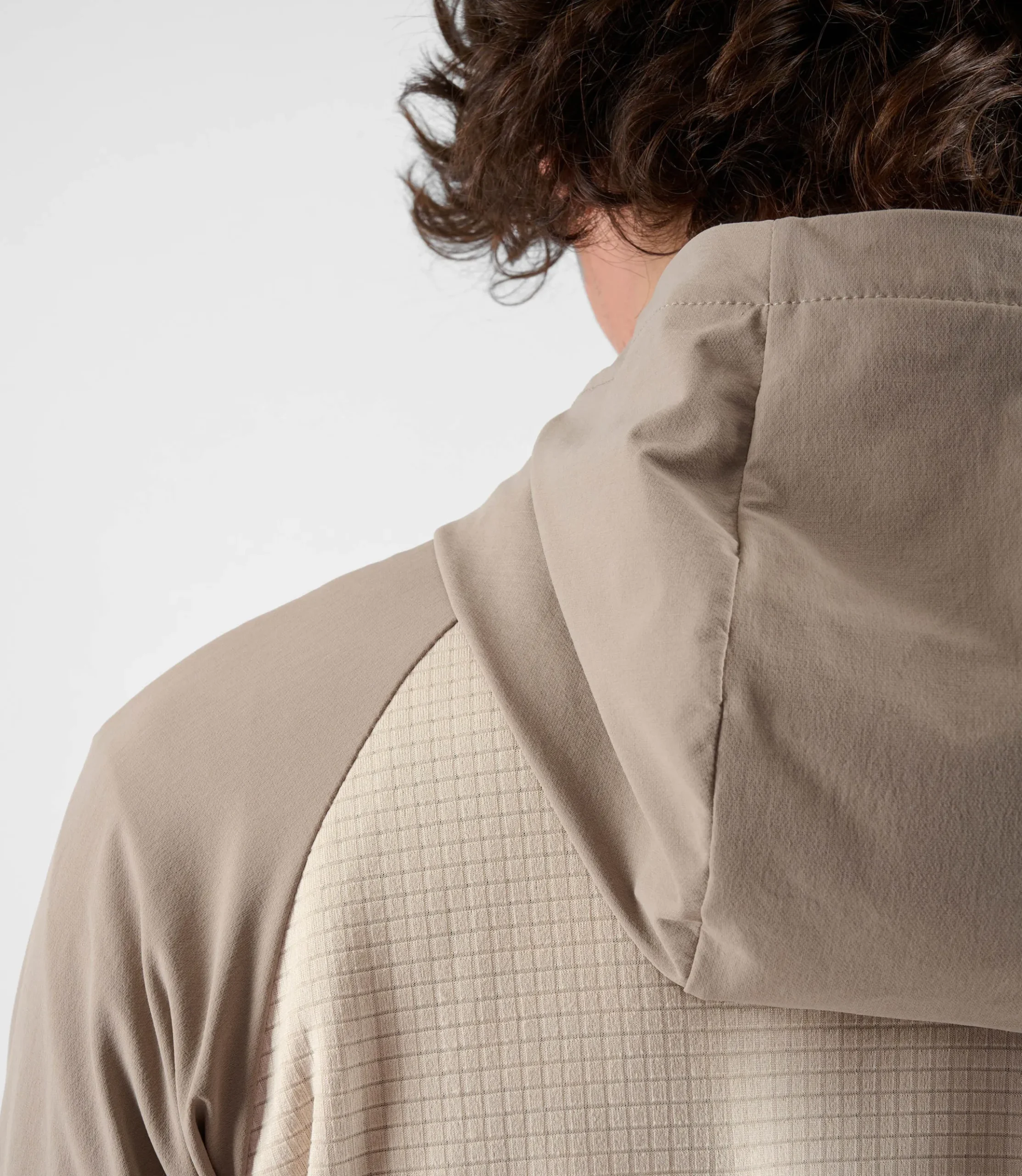 Hooded Jersey Grey