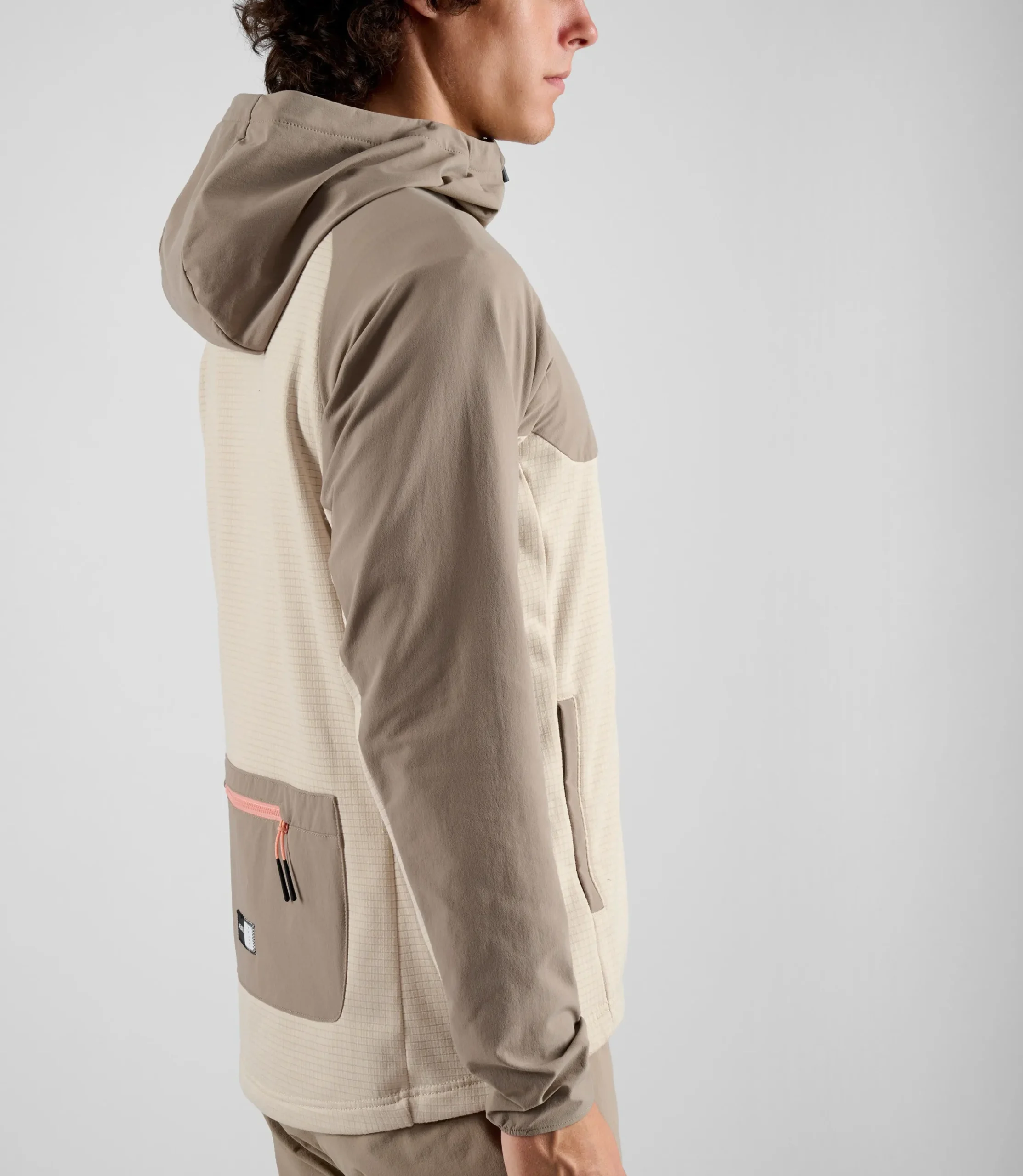 Hooded Jersey Grey