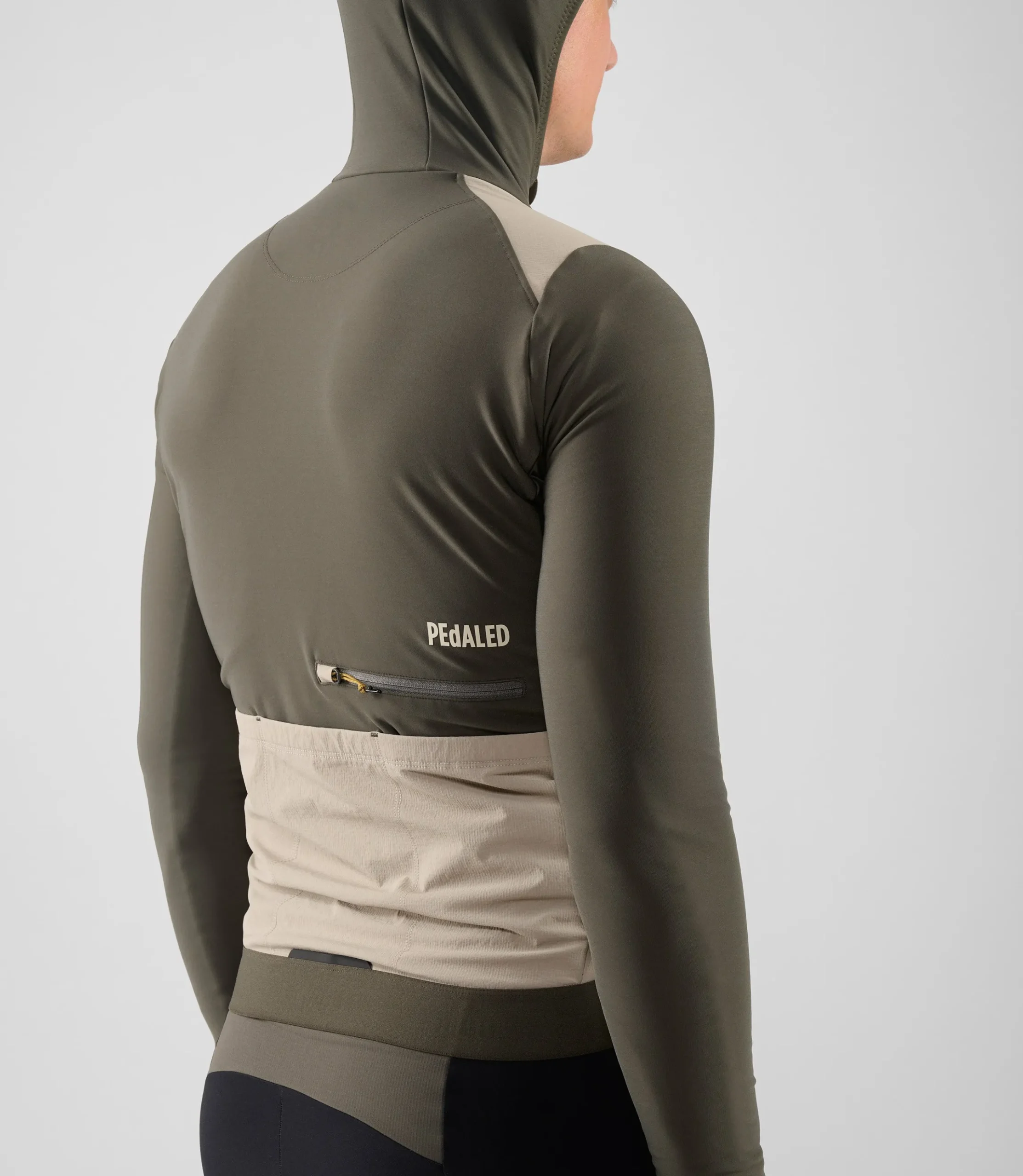 Hooded Jersey Grey Ink