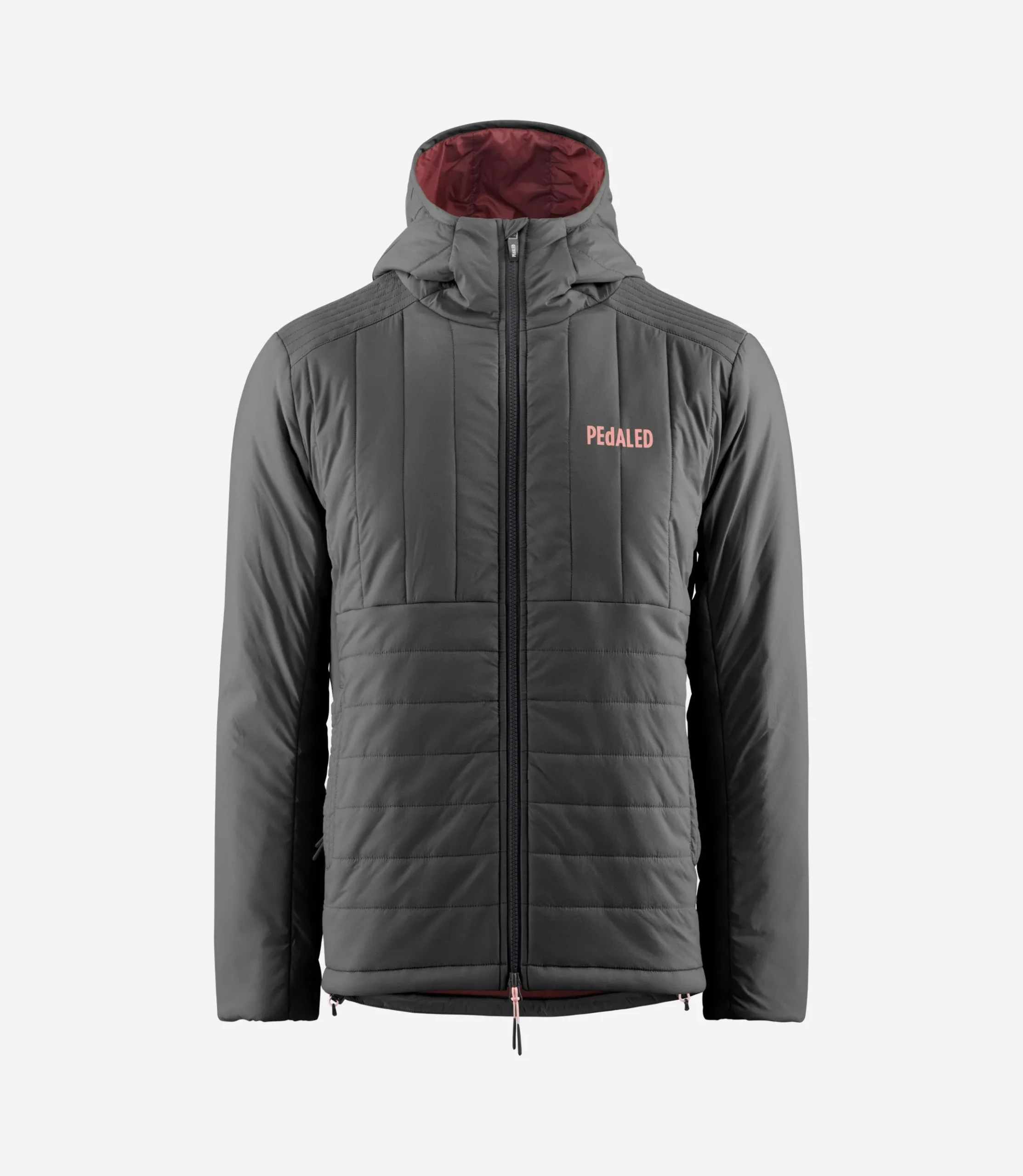 Insulated Hooded Jacket Black