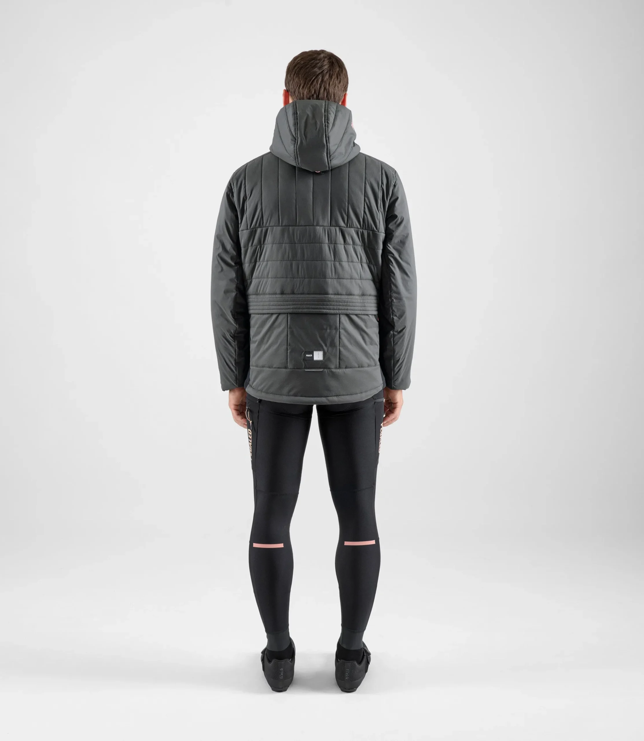 Insulated Hooded Jacket Black
