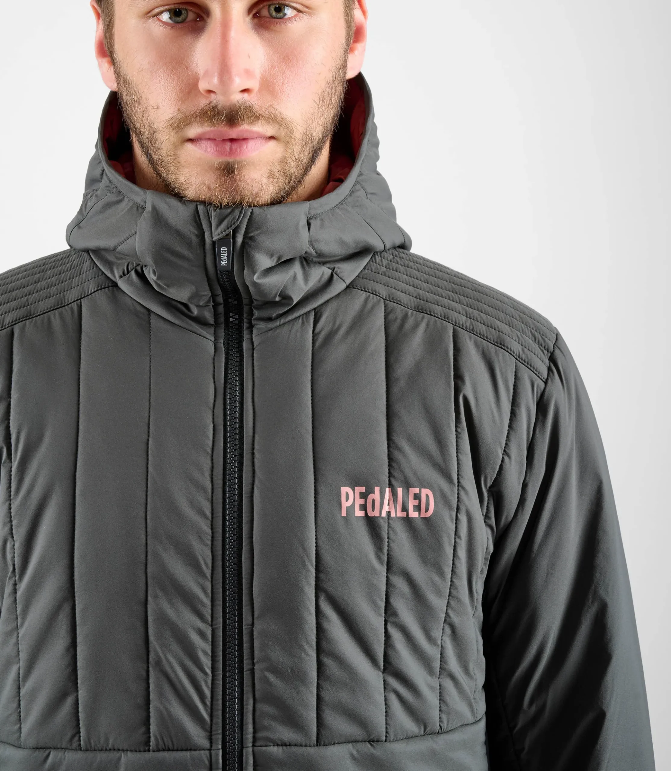 Insulated Hooded Jacket Black