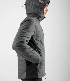 Insulated Hooded Jacket Black