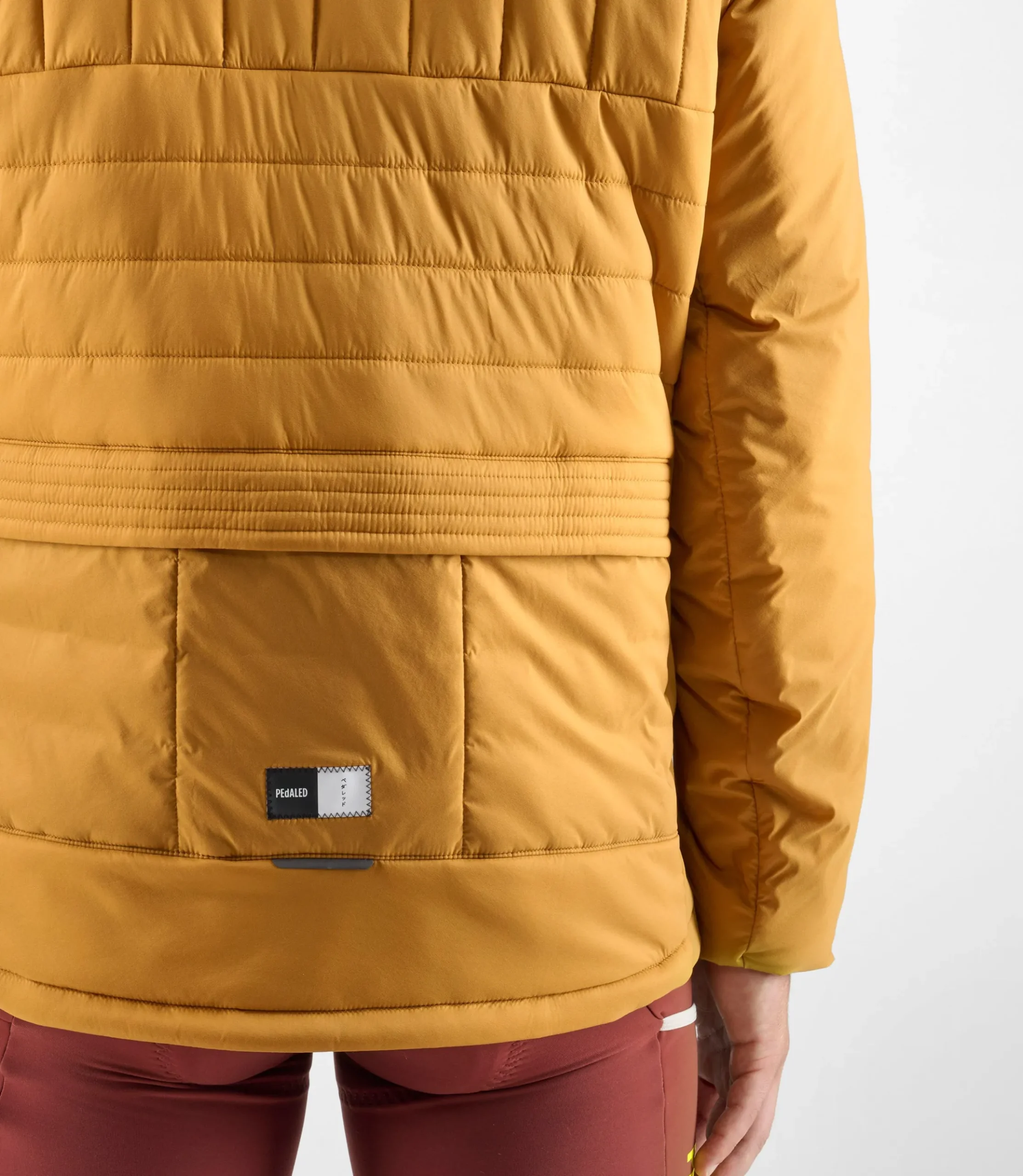 Insulated Hooded Jacket Brown