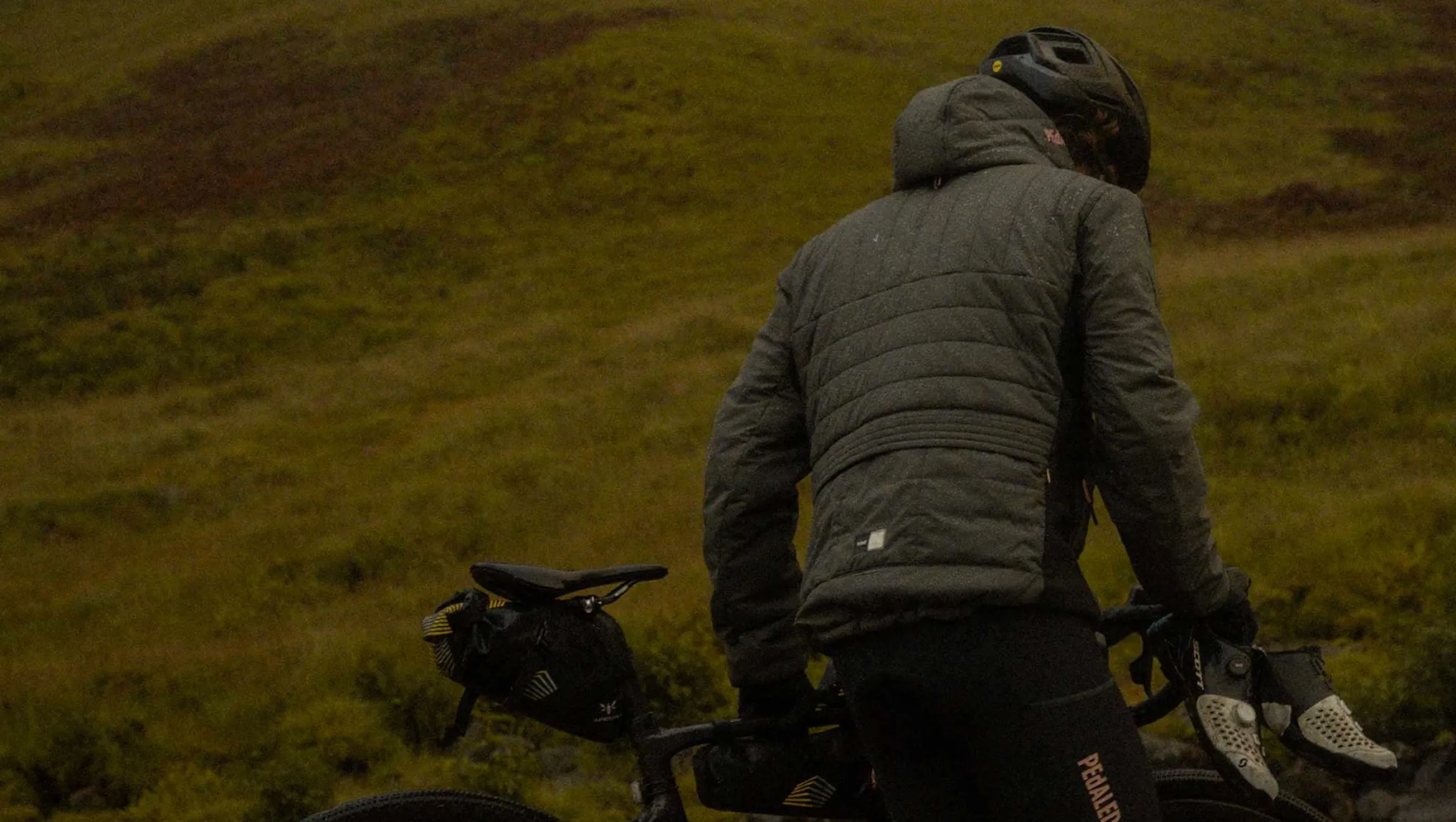 Insulated Hooded Jacket Black