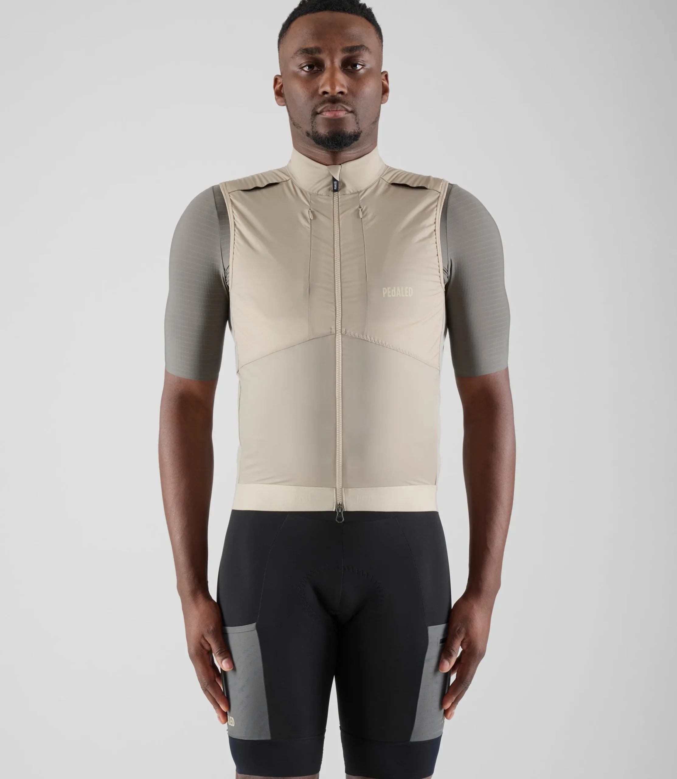 Insulated Vest Beige