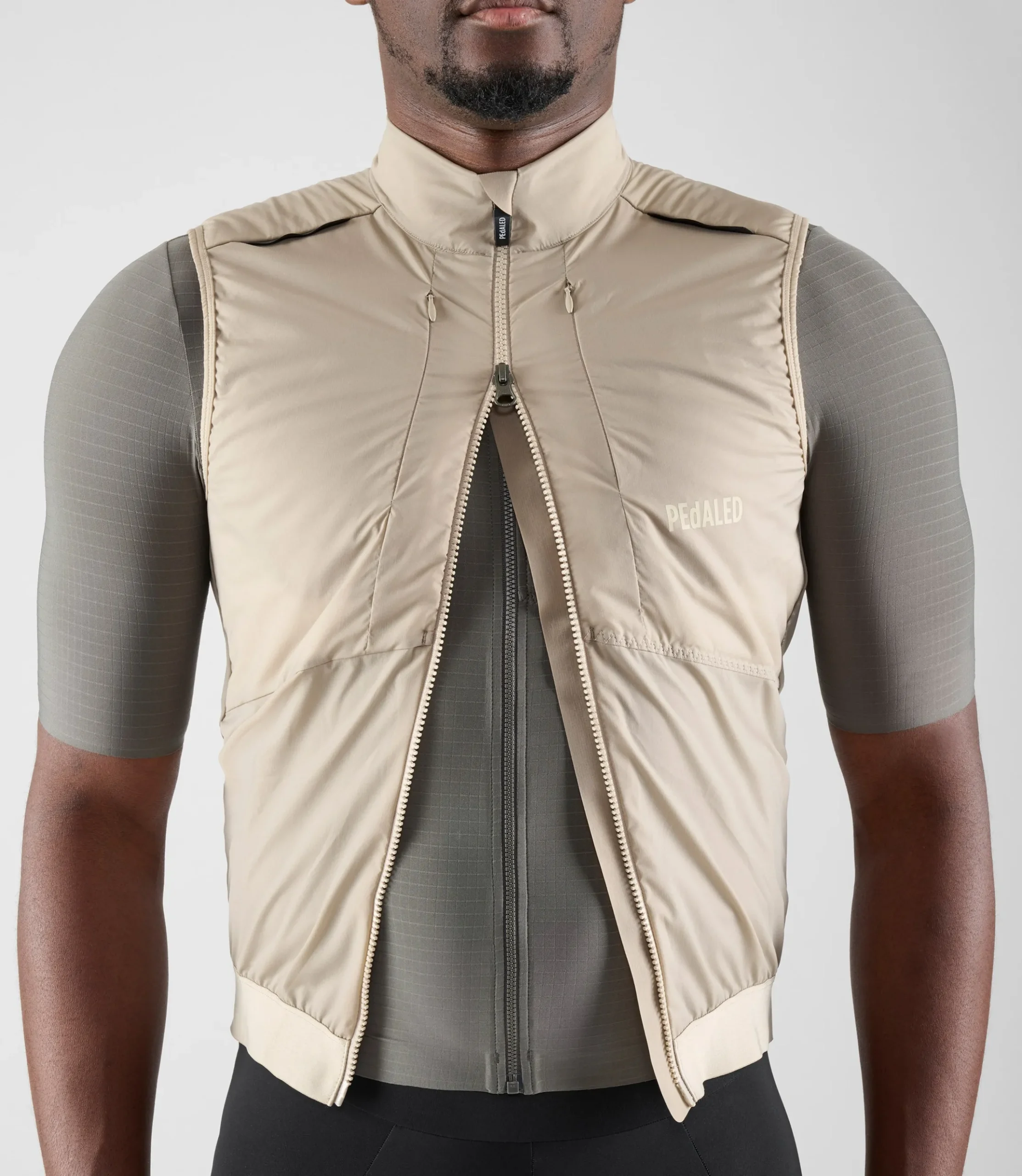 Insulated Vest Beige