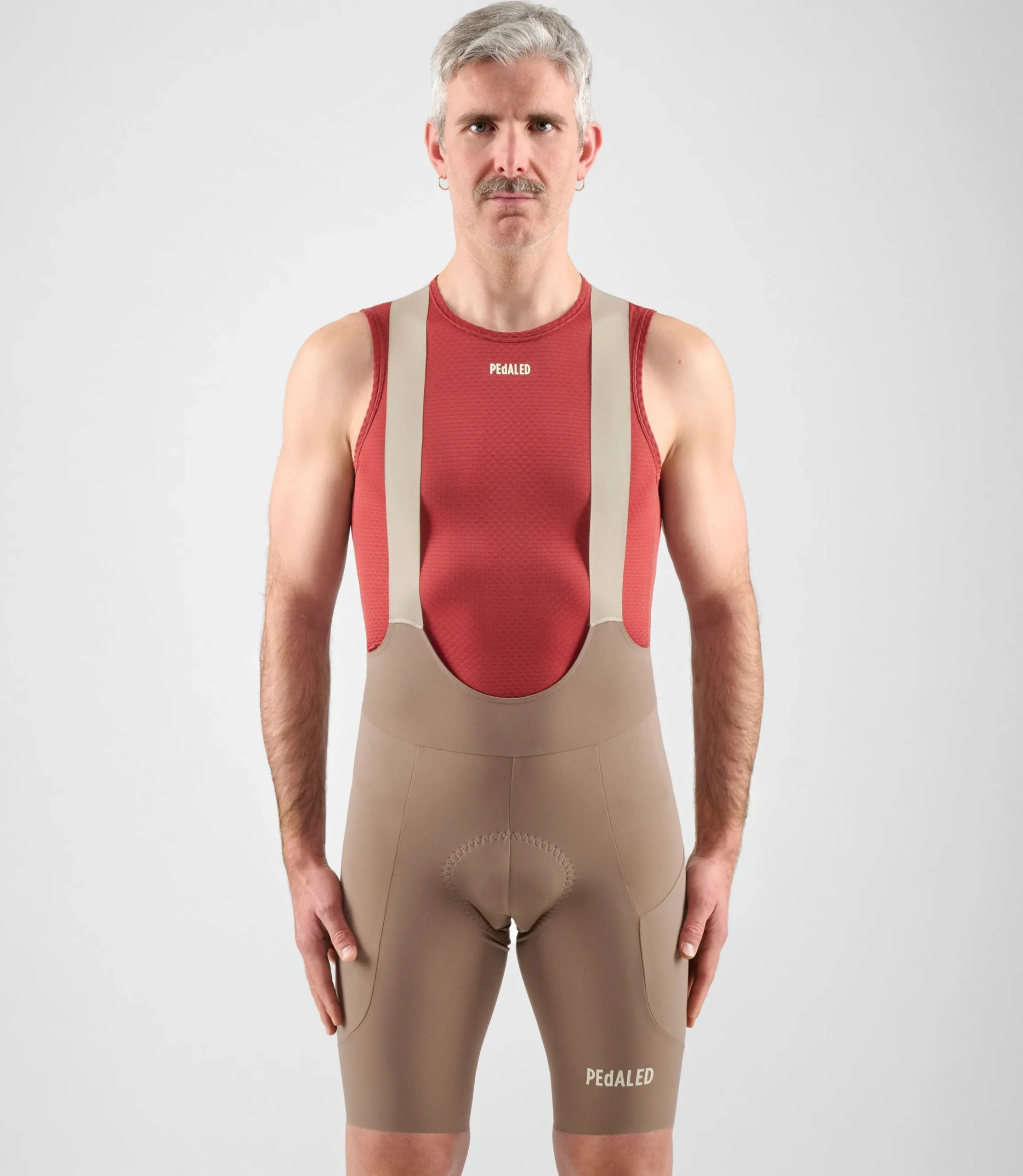 Lightweight Bib Shorts Brown