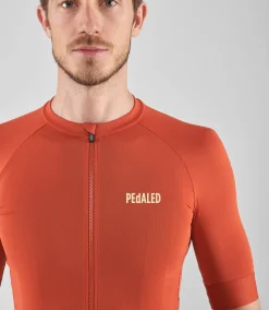 Lightweight Jersey Brick Red