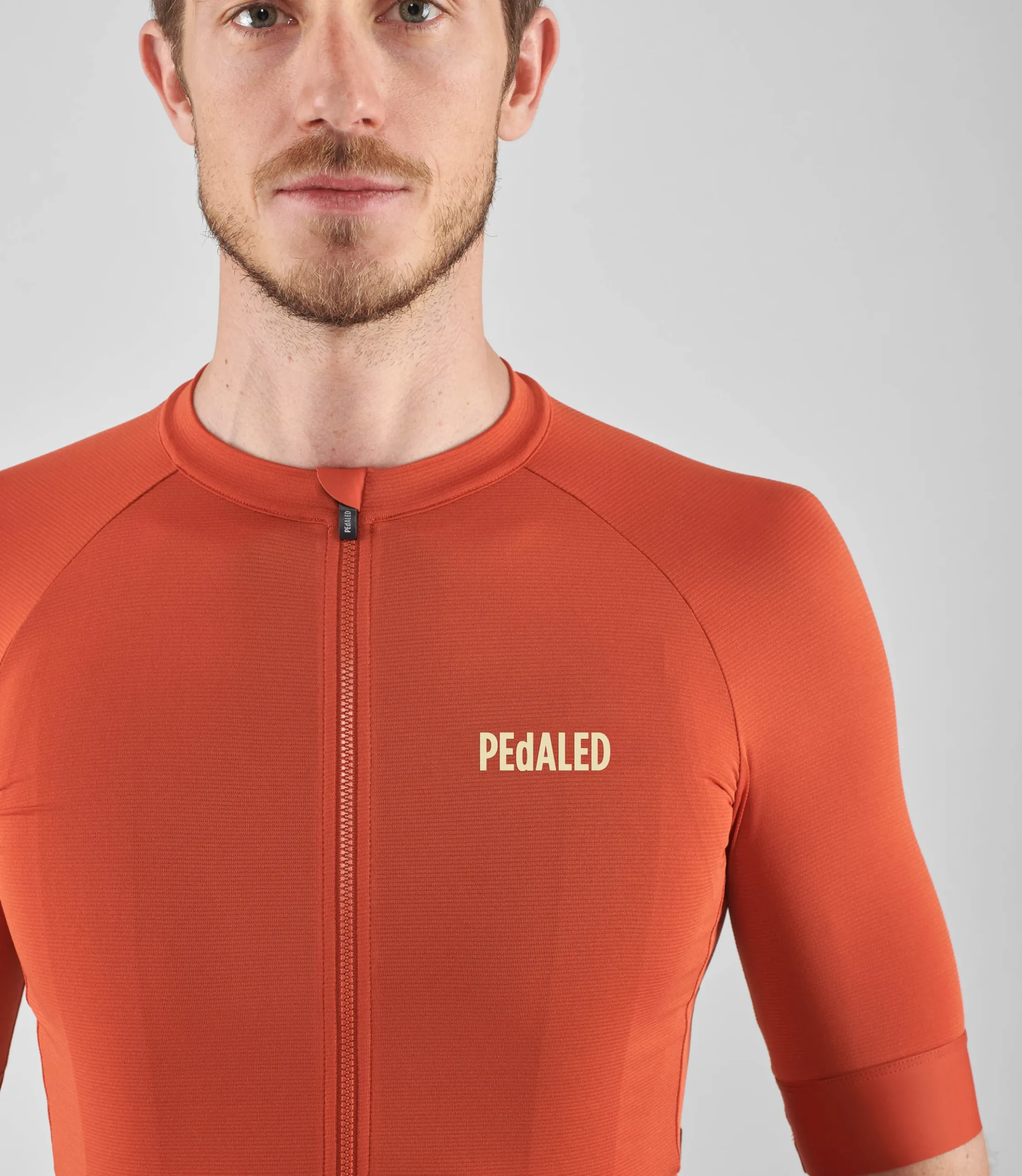 Lightweight Jersey Brick Red