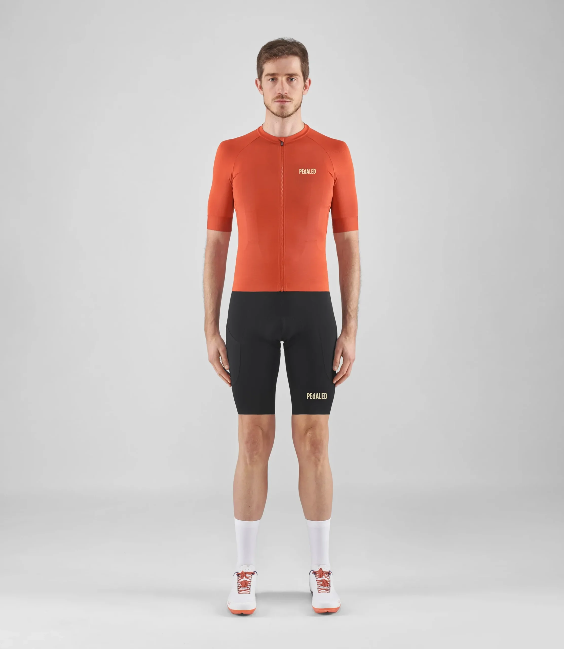 Lightweight Jersey Brick Red