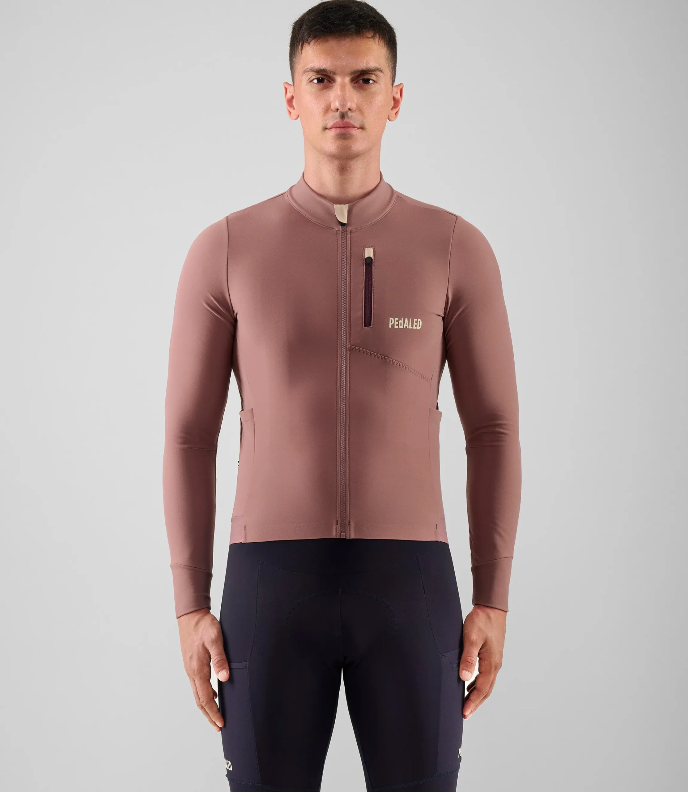 Long Sleeve Jersey Dark Rose