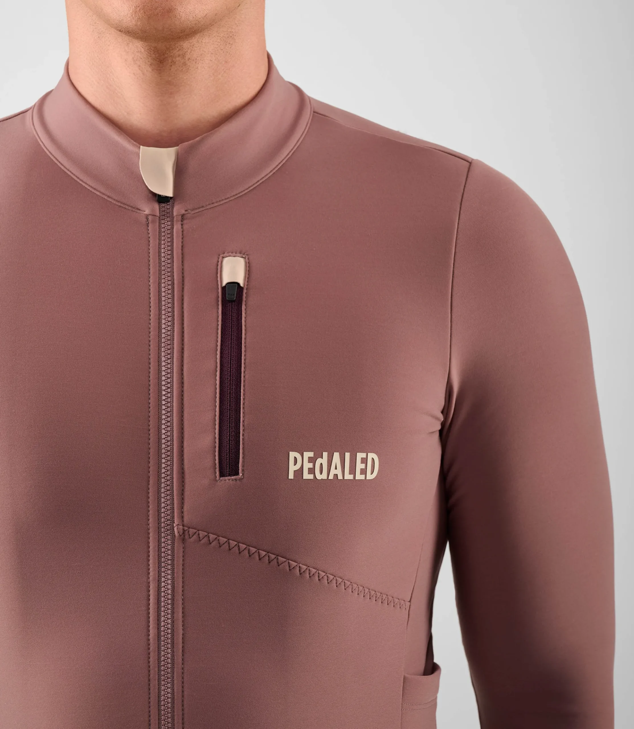Long Sleeve Jersey Dark Rose