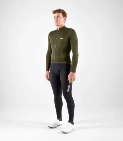 Longsleeve Merino Jersey Green