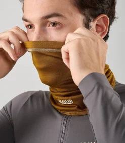 Merino Neck Wamer Mustard