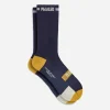 Merino Reflective Socks Dark Navy