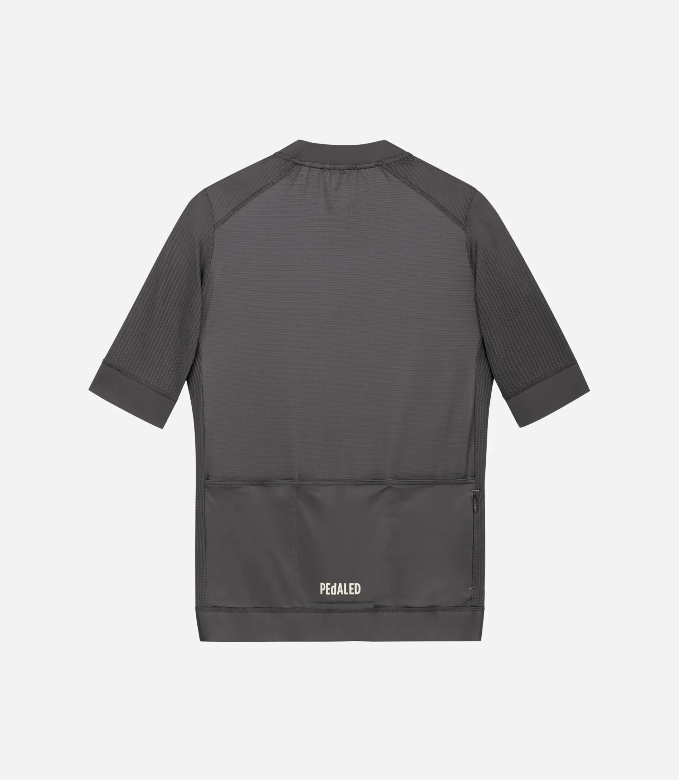 Mesh Jersey Charcoal Gray