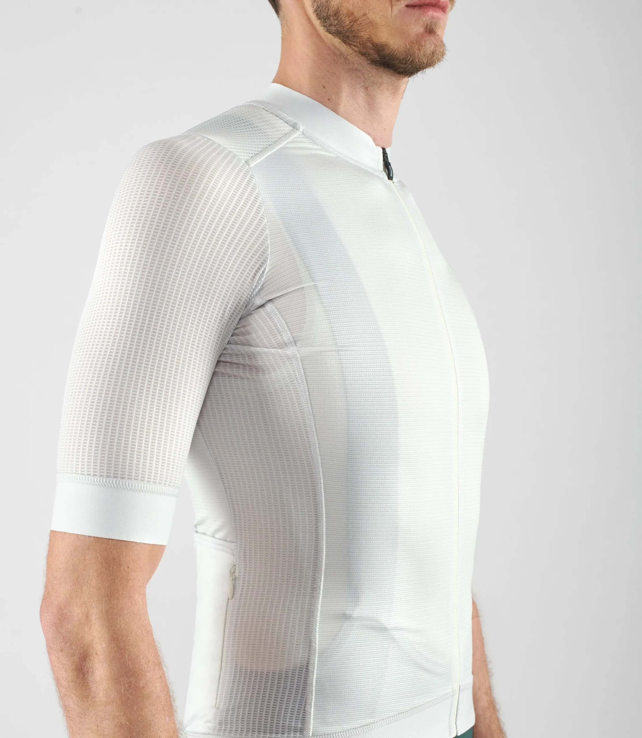 Mesh Jersey Light Grey