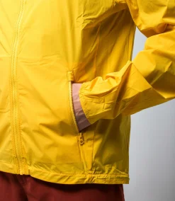 Packable Jacket Saffron Yellow