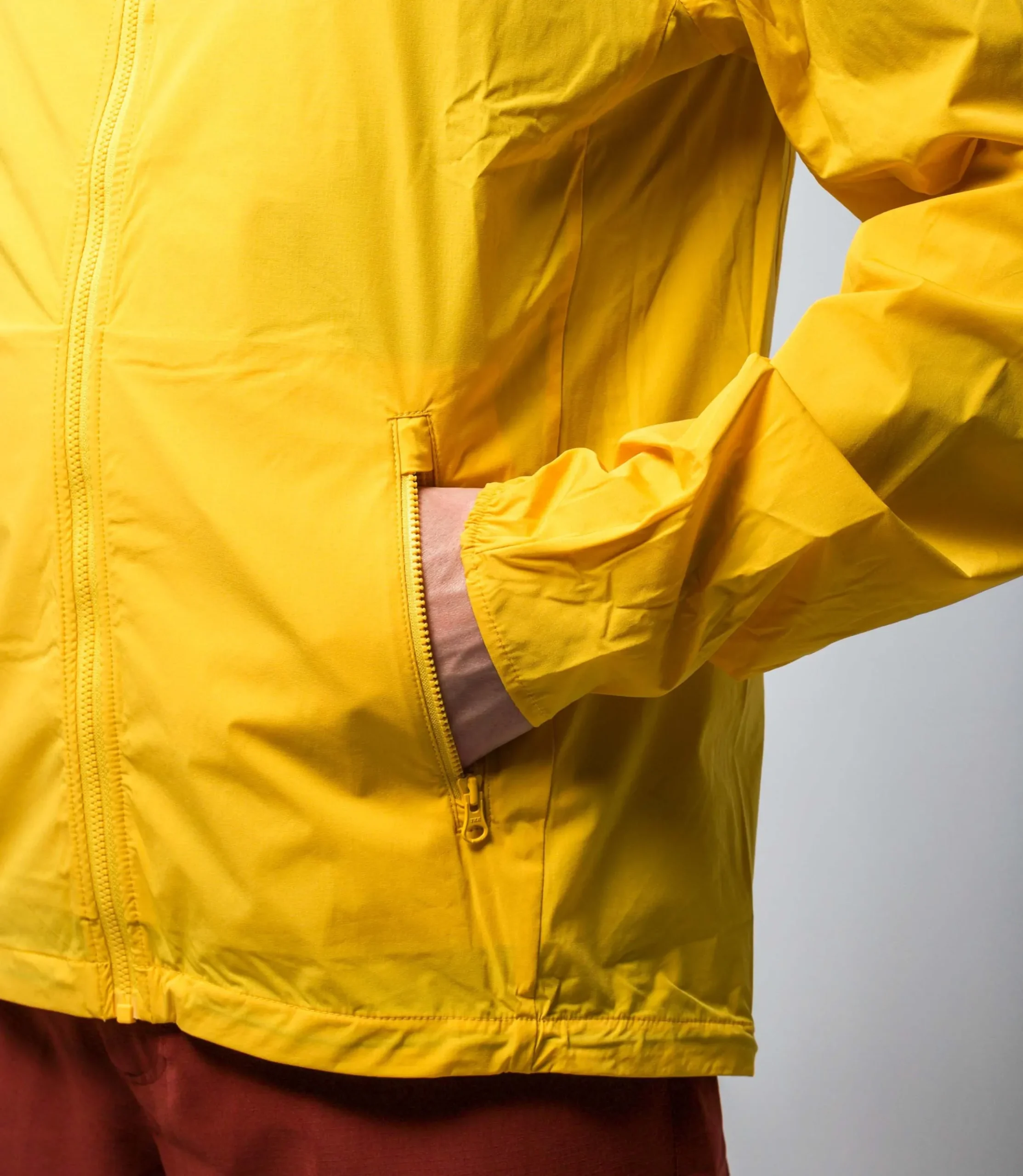 Packable Jacket Saffron Yellow