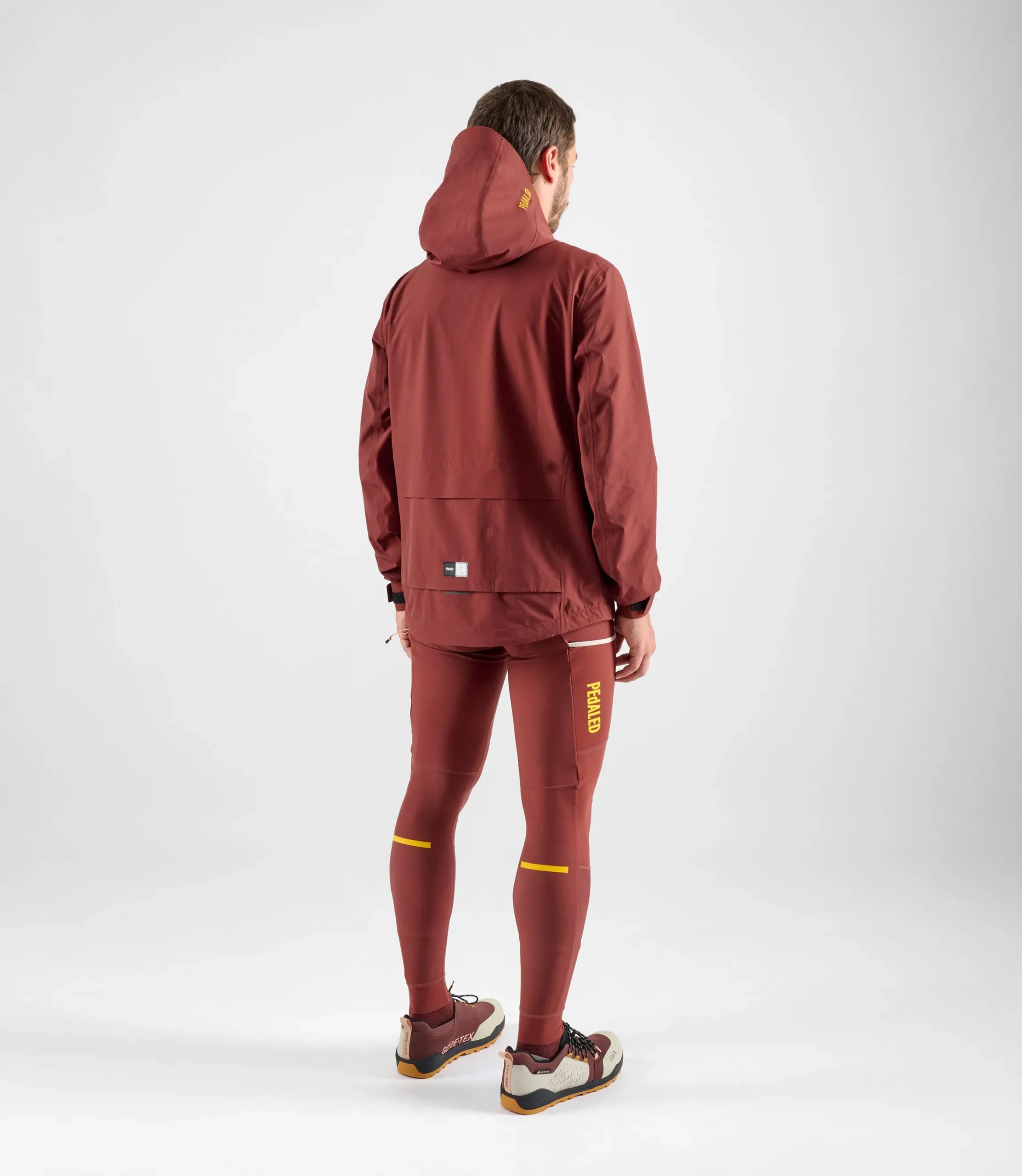Shell Jacket Dark Red