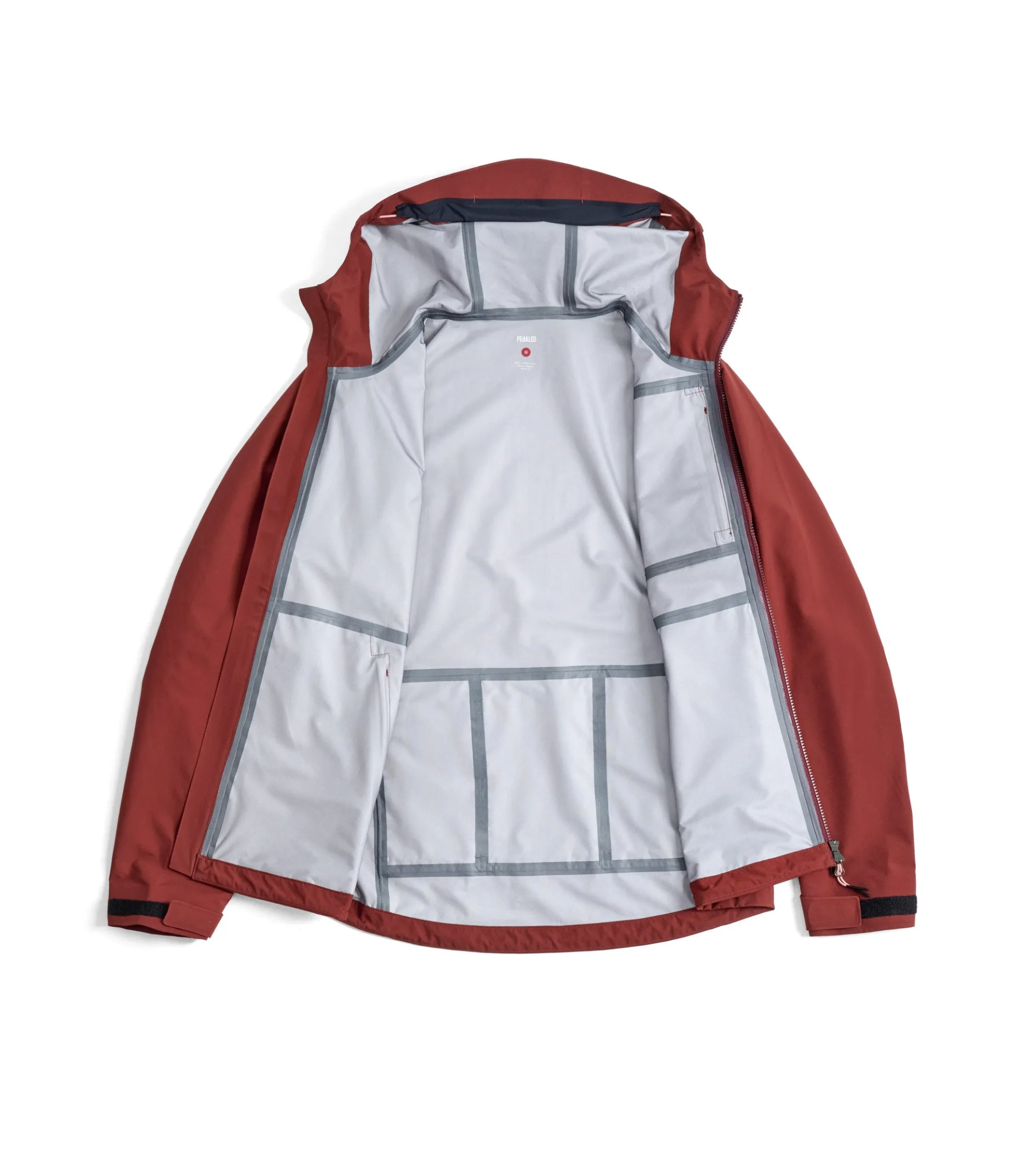Shell Jacket Dark Red