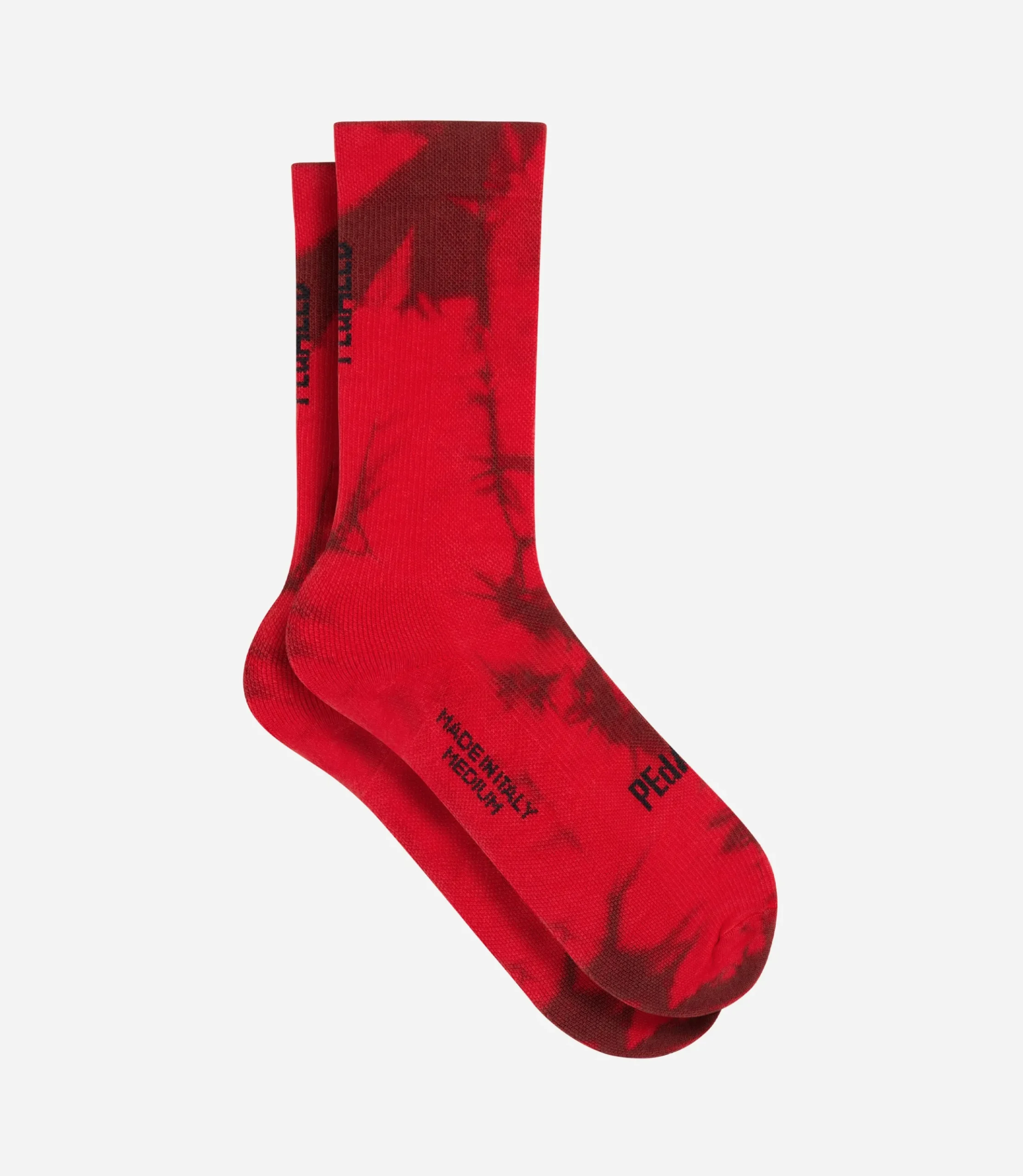 Tie Dye Socks Red