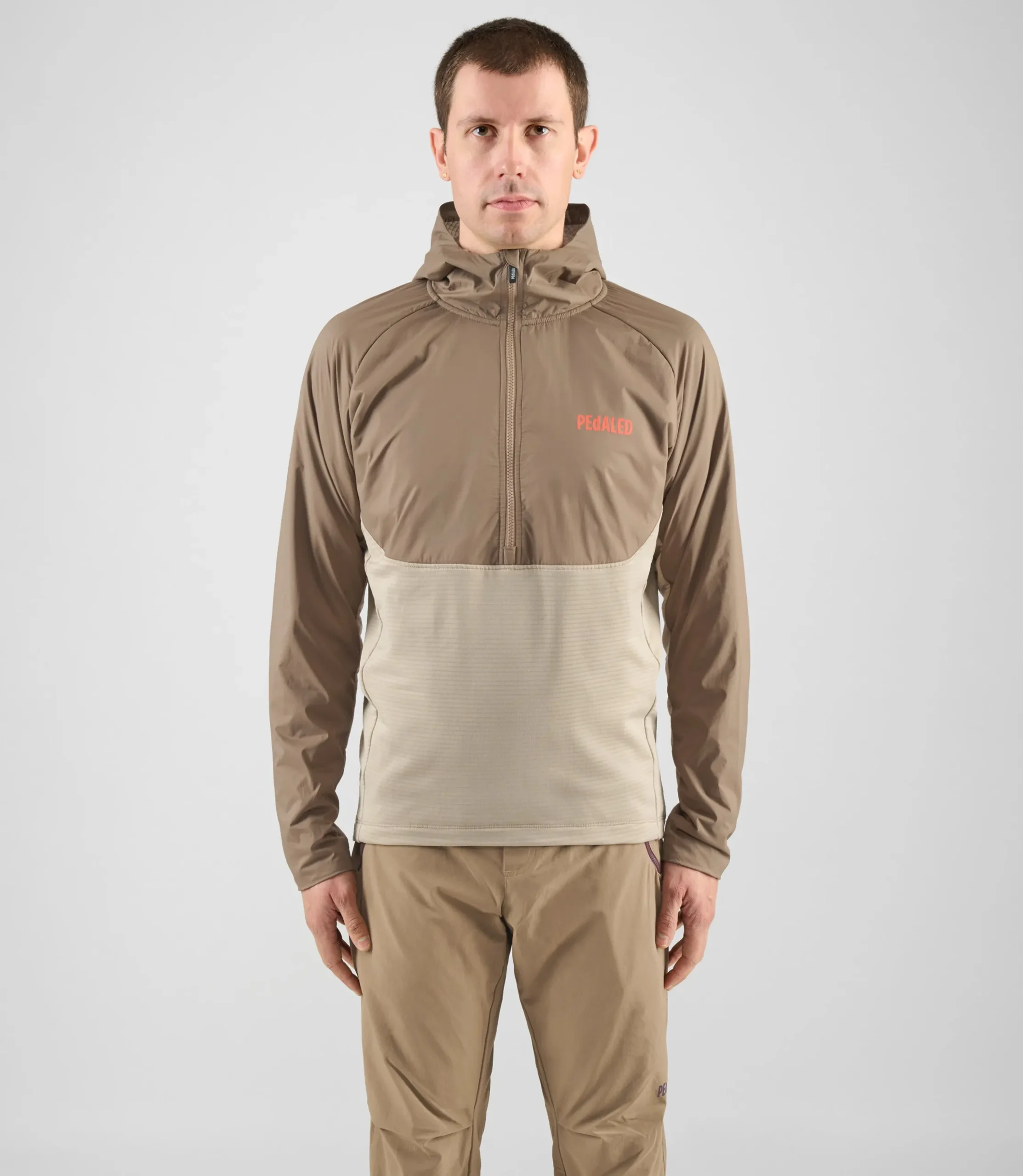 Trail Hooded Anorak Beige